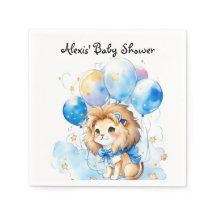 Cute Lion Baby Shower
