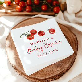Servilleta De Papel Cute Little Tomato Baby Shower