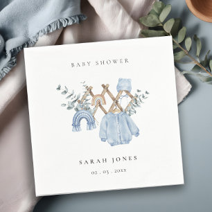 Servilleta De Papel Cute Moda Niño Ropa de bebé Baby Shower esencial