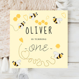 Servilleta De Papel Cute Modern es tan dulce ser de primer cumpleaños