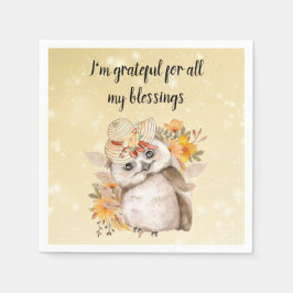 Servilleta De Papel Cute owl Farmhouse romantic wallpaper