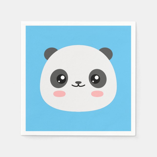 Servilleta De Papel Cute Panda (Anverso)
