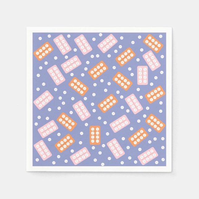 Servilleta De Papel Cute Pharmacy Tech Paper Napkins (Anverso)