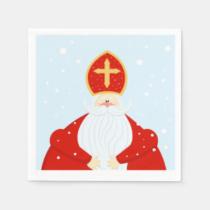 Servilleta De Papel Cute Saint Nicholas