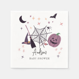 Servilleta De Papel Cute Spooky | Baby Shower de Halloween