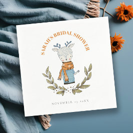 Servilleta De Papel Cute Suéter Feo Invierno Reno Despedida de Soltera