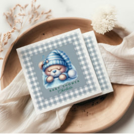 Servilleta De Papel Cute Teddy Bear Baby Shower