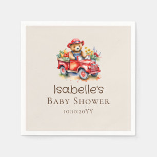 Servilleta De Papel Cute Teddy Criado Localmente Regalo Para Baby Show