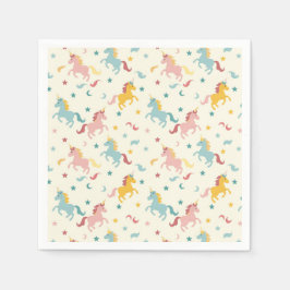 Servilleta De Papel Cute unicornio