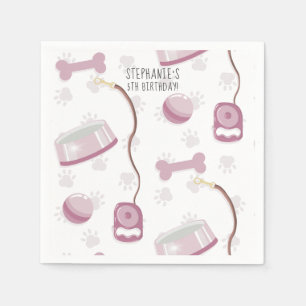 Servilleta De Papel Cute Yorkshire Terrier Birthday Napkins