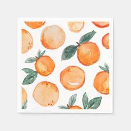Servilleta De Papel Cutie Clementine Fiesta Napkins