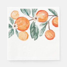Servilleta De Papel Cutie Clementine Fiesta Napkins
