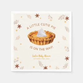 Servilleta De Papel Cutie Cutie Cutie Pie Baby Shower Napkins
