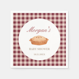 Servilleta De Papel Cutie Pie Baby Shower Paper