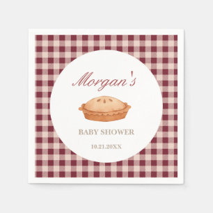 Servilleta De Papel Cutie Pie Baby Shower Paper