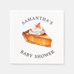 Servilleta De Papel Cutie Pimpkin Fall Baby Shower