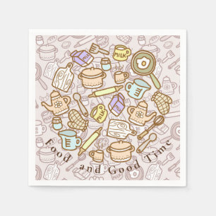 Servilleta De Papel Cuto de cocina marrón