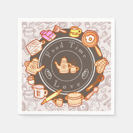 Servilleta De Papel Cuto de cocina marrón