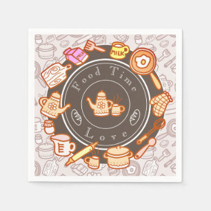 Servilleta De Papel Cuto de cocina marrón