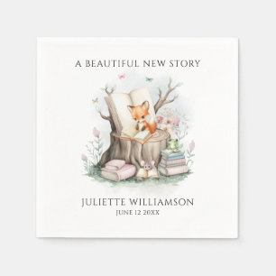 Servilleta De Papel Cuto género Neutral acuarela Baby Shower