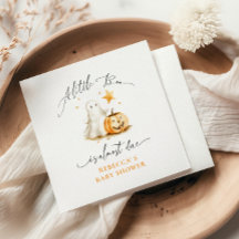 Cuto Ghost Pumpkin Boo Halloween Baby Shower