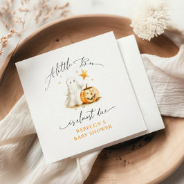 Servilleta De Papel Cuto Ghost Pumpkin Boo Halloween Baby Shower