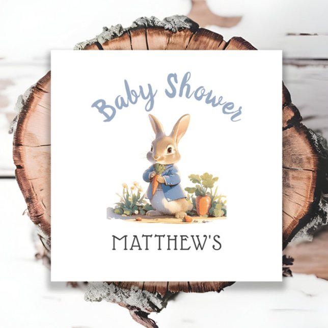 Servilleta De Papel Cuto Peter The Rabbit Boy Classic Baby Shower (Subido por el creador)