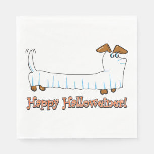 Servilleta De Papel Dachschund Fantasma de Halloween