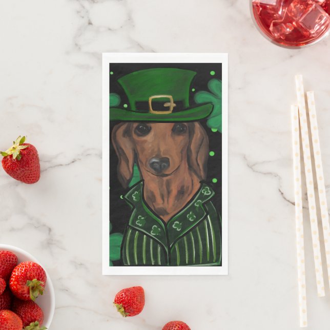 SERVILLETA DE PAPEL DACHSHUND (In situ)