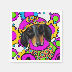 SERVILLETA DE PAPEL DACHSHUND