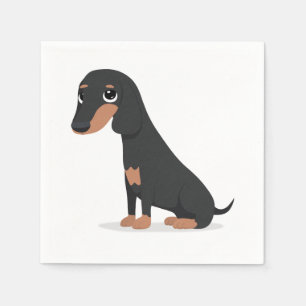Servilleta De Papel Dachshund
