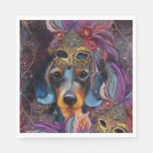 Servilleta De Papel  Dachshund      