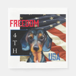 Servilleta De Papel Dachshund