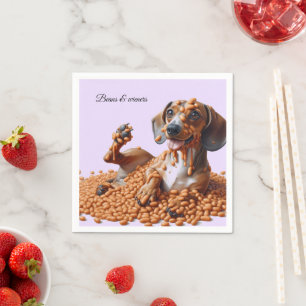 Servilleta De Papel Dachshund Fiesta