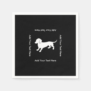 Servilleta De Papel Dachshund lindo