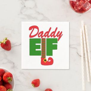 Servilleta De Papel Daddy Elf
