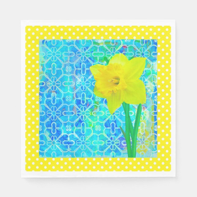 Servilleta De Papel Daffodil Sunshine (Anverso)