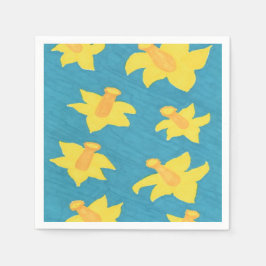 Servilleta De Papel Daffodis sobre las servilletas de papel de fondo a