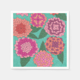 Servilleta De Papel Dahlia Garden