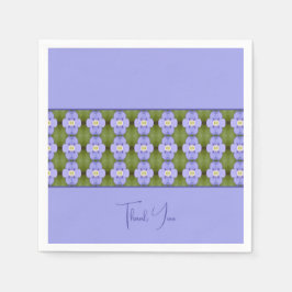 Servilleta De Papel Dainty Purple Floral