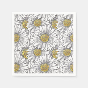 Servilleta De Papel Daisies