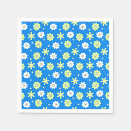 Servilleta De Papel Daisies y estrellas