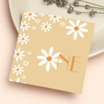 Daisy Chica Primer tema de la flor de cumpleaños