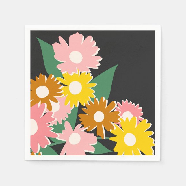 Servilleta De Papel Daisy Delight (Anverso)
