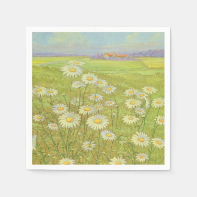 Servilleta De Papel Daisy salvaje de Cargill, 1937 (Anverso)