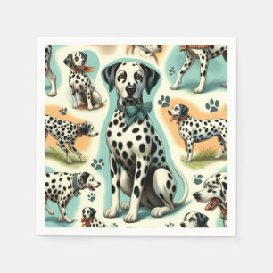 Servilleta De Papel Dalmatiano sin foco