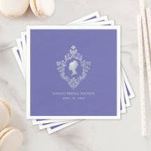 Dama Regencia Vintage Violeta en Ducha de Novia de