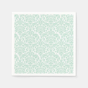 Servilleta De Papel Damask Sage Green Bonito