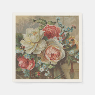 Servilleta De Papel Dame tu corazón Antique Cottagecore San Valentín