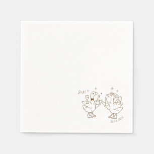 Servilleta De Papel Dancing Duck Napkin